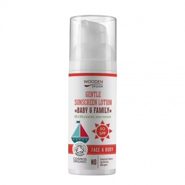 Wooden spoon bio naptej és testápoló spf 50 50ml