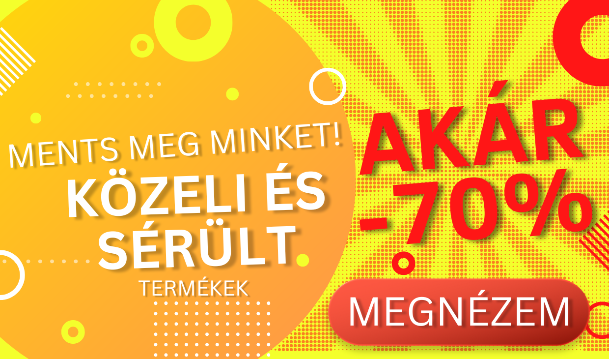 Közeli lejáratú és sérült termékek