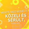 Közeli lejárítú és sérült termékek