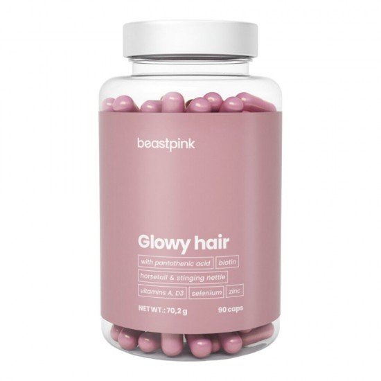 BeastPink Glowy hair kapszula 90db