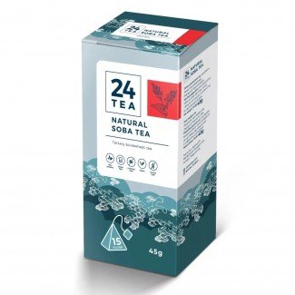 24tea natural soba tea natúr hajdina tea filteres 45g 