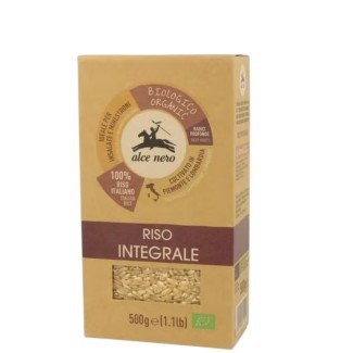Alce Nero bio rizottónak való szuperfinom barnarizs 500g Alce Nero bio rizottónak való szuperfinom barnarizs 500g