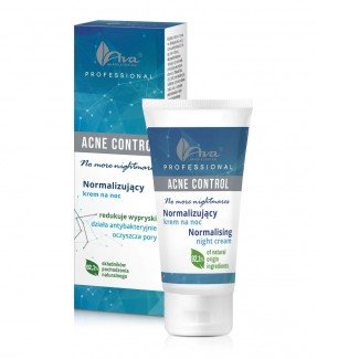 Ava acne control mattító hatású pumpás arckrém pattanásos bőrre 50ml