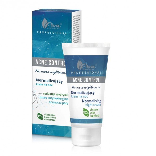 Ava acne control mattító hatású pumpás arckrém pattanásos bőrre 50ml Ava acne control mattító hatású pumpás arckrém pattanásos bőrre 50ml