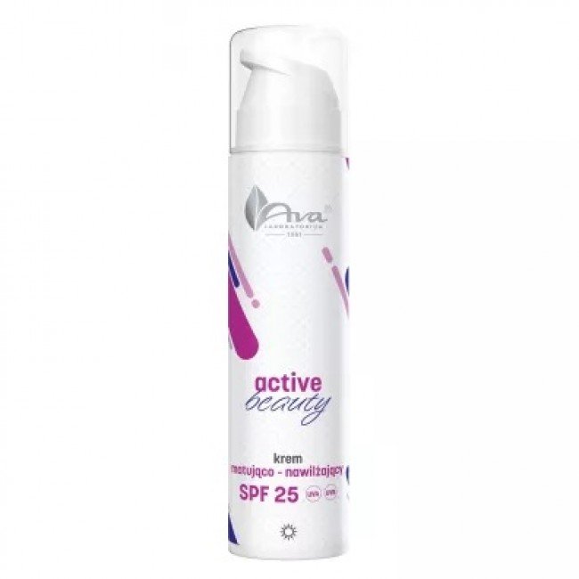 Ava active beauty pumpás hidratáló nappali arckrém spf 25 védőfaktorral fiatal bőrre 50ml
