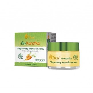 Ava bio karottás sárgarépa kivonatos bőrjavító karottás arckrém 50ml