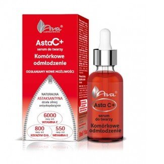 Ava c+ c-vitaminos azonnali bőrvilágosító és sejtszintű bőrfiatalító hatású pipettás arcszérum 30ml