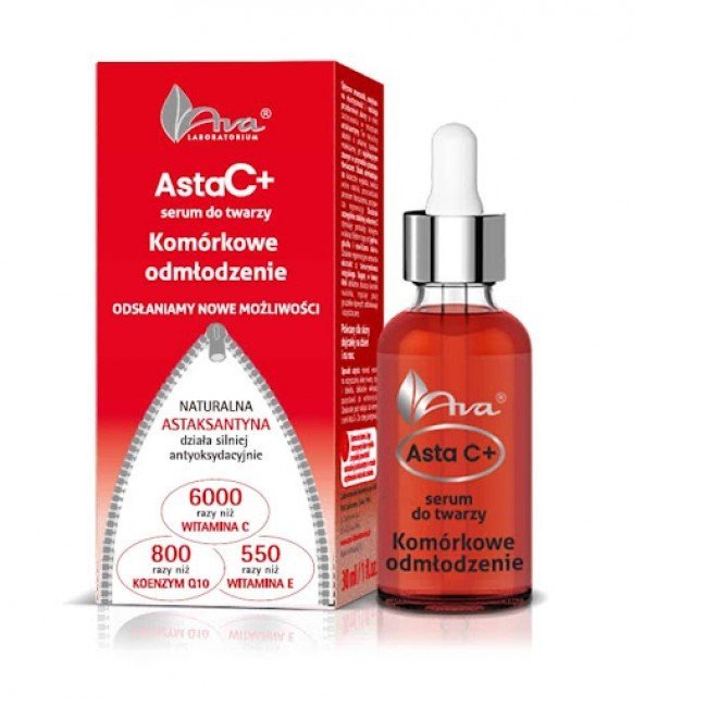Ava c+ c-vitaminos azonnali bőrvilágosító és sejtszintű bőrfiatalító hatású pipettás arcszérum 30ml