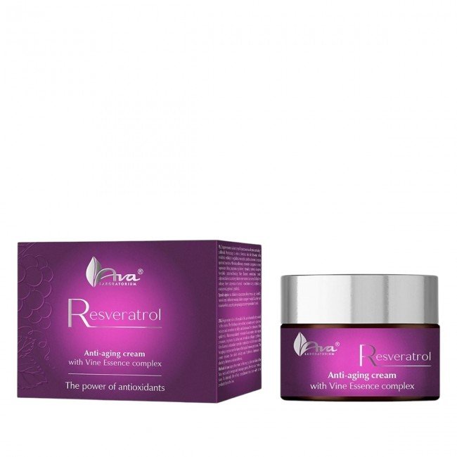 Ava resveratrol professzionális bőröregedést-késleltető anti-aging nappali és éjszakai arckrém vine essence komplexummal 50ml