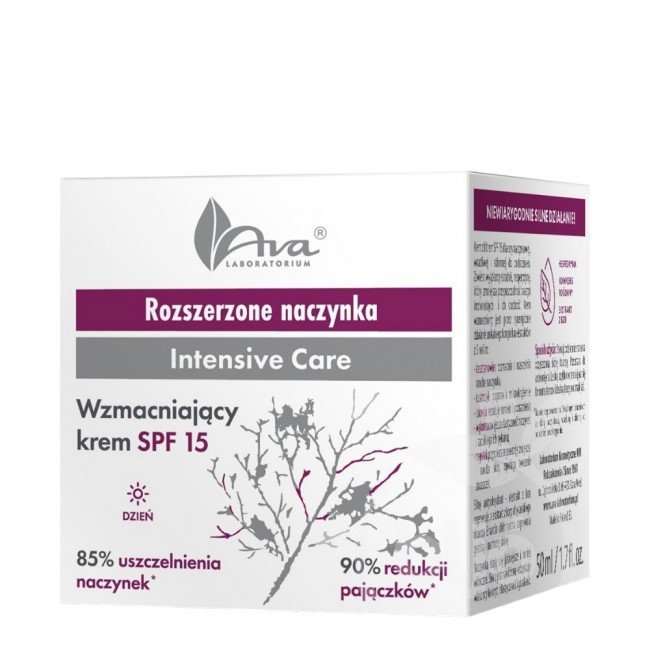 Ava speciális éjszakai bőrjavító arckrém-szérum rozaceás és hajszáleres bőrre kuperóza ellen 50ml