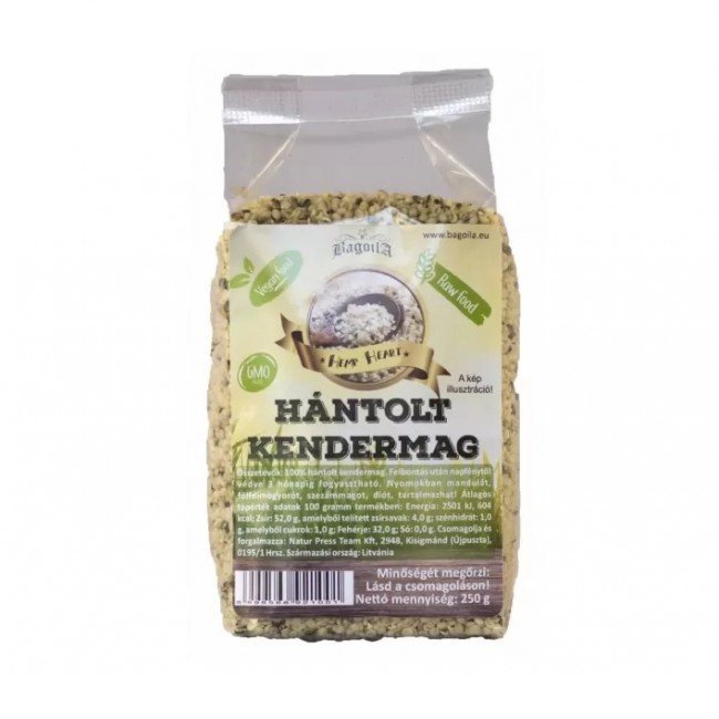 Bagoila hántolt kendermag 250g