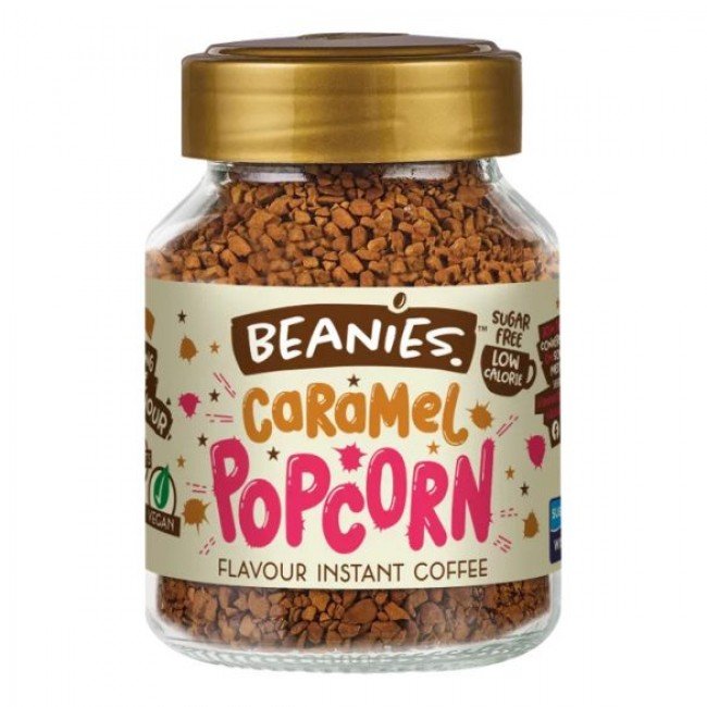 Beanies instant kávé popcorn-karamella 50g