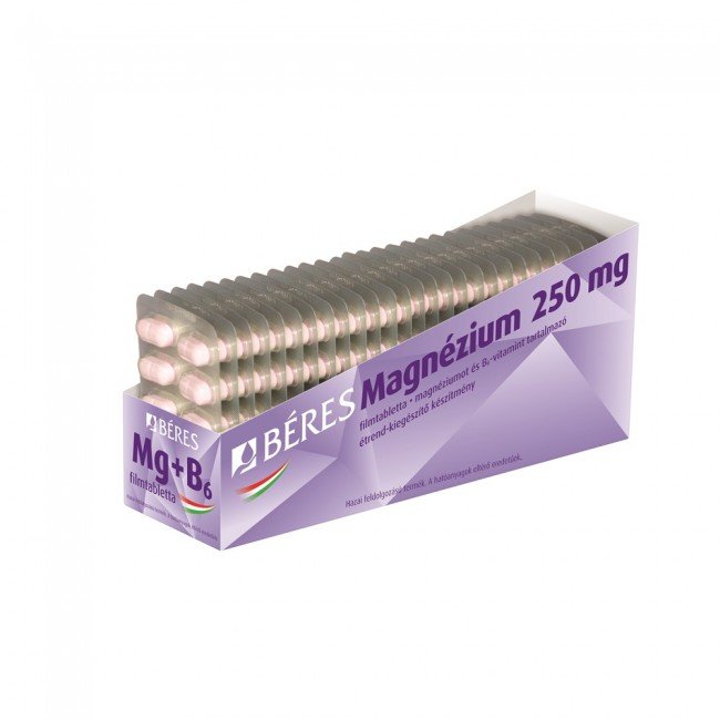 Béres magnézium+b6 filmtabletta 10db
