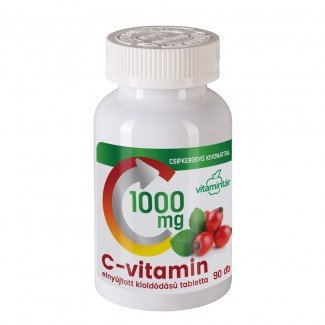 Béres vitamintár c-vitamin 1000mg csipkebogyó kivonattal tabletta 90db Béres vitamintár c-vitamin 1000mg csipkebogyó kivonattal tabletta 90db