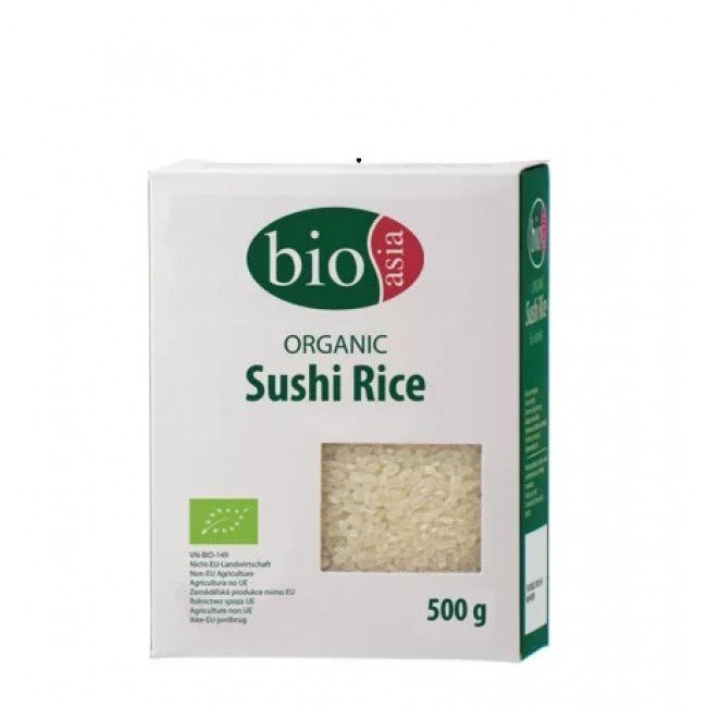 Bioasia bio kerekszemű sushi rizs 500g