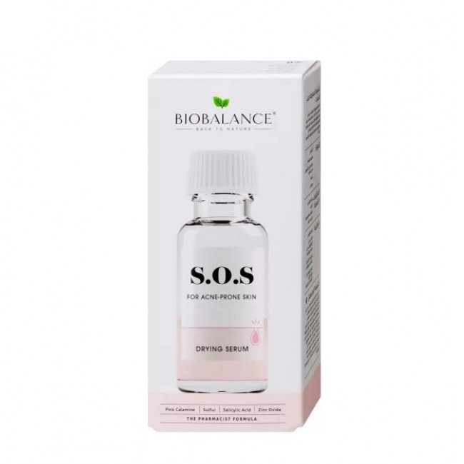Biobalance szérum s.o.s szárító aknéra hajlamos bőrre 20ml