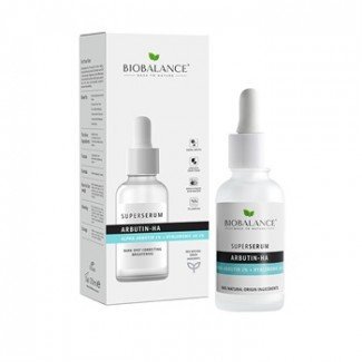 Biobalance szuperszérum arcra arbutinnal és 4d hialuronsavval 30ml