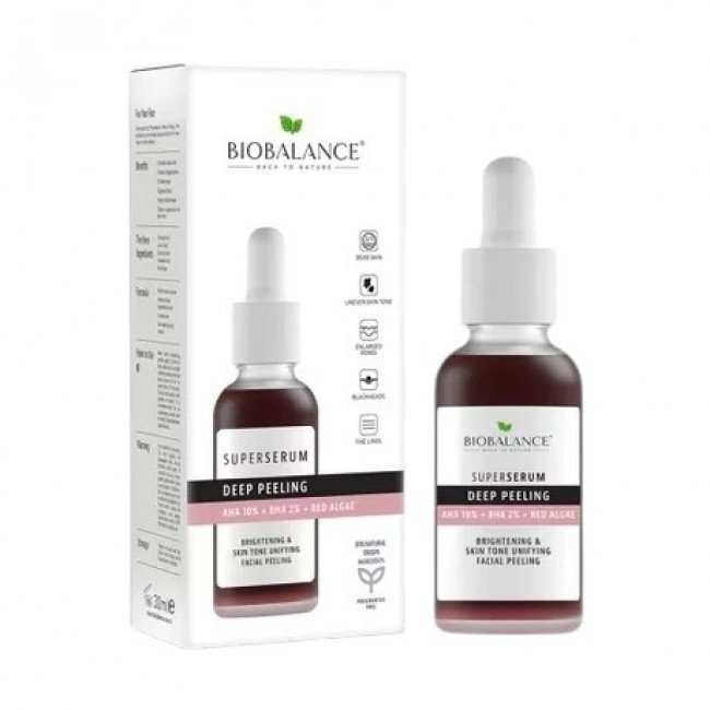 Biobalance szuperszérum arcra mélyhámlasztó 30ml