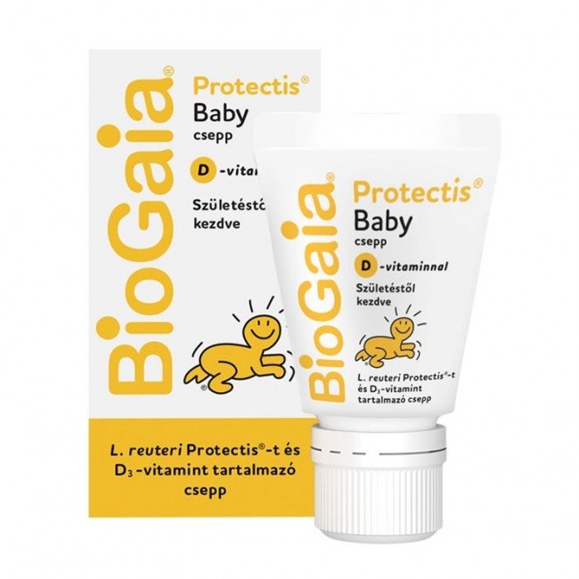 Biogaia protectis baby étrend-kiegészítő csepp+d-vitaminnal 5ml