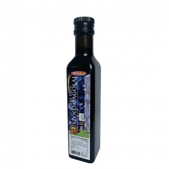 Biogold bio szőlőmagolaj hidegen sajtolt 250ml