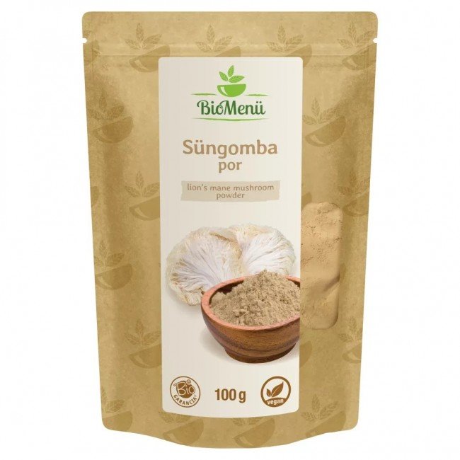 Biomenű bio Süngomba por 100g