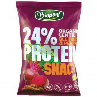 Biopont bio gluténmentes céklás-borsos snack 50g