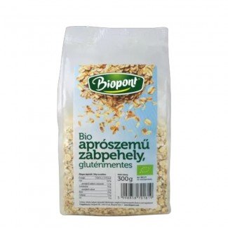 Biopont bio zabpehely apró gluténmentes 300g