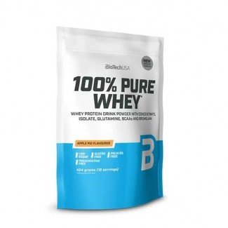 Biotech 1 pure whey protein tejberizs 454g