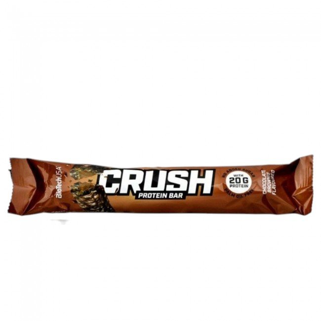 Biotech crush bar csokoládé-brownie 64g