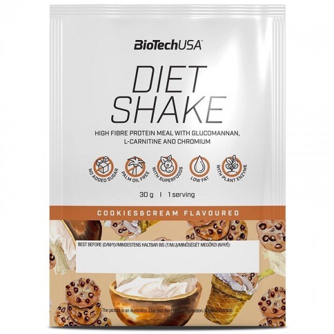 Biotech diet shake cookies & cream 30g