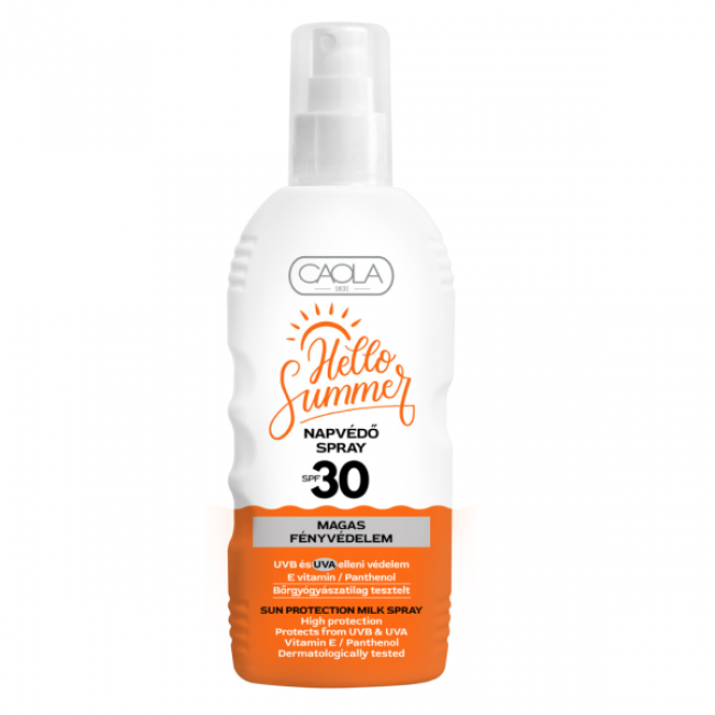 Caola hello summer napvédő spray spf30 200ml