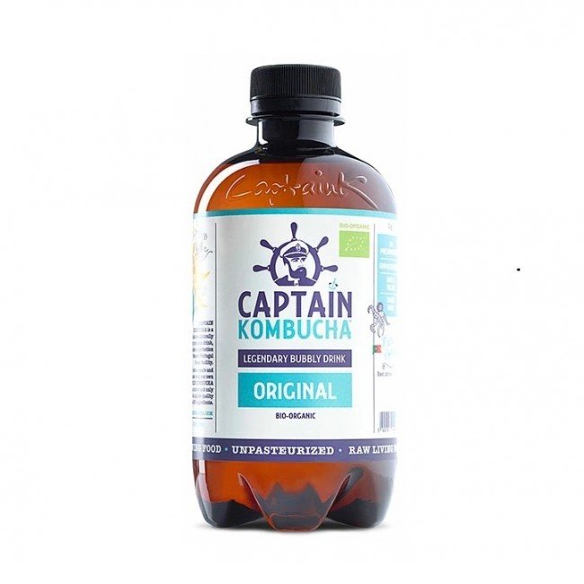 Captain bio kombucha élőflórás ital original 400ml