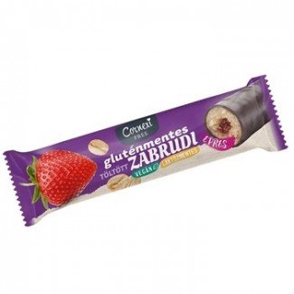 Cornexi zabrudi gluténmentes epres töltelékkel töltött zabrúd kakaós bevonattal 30g