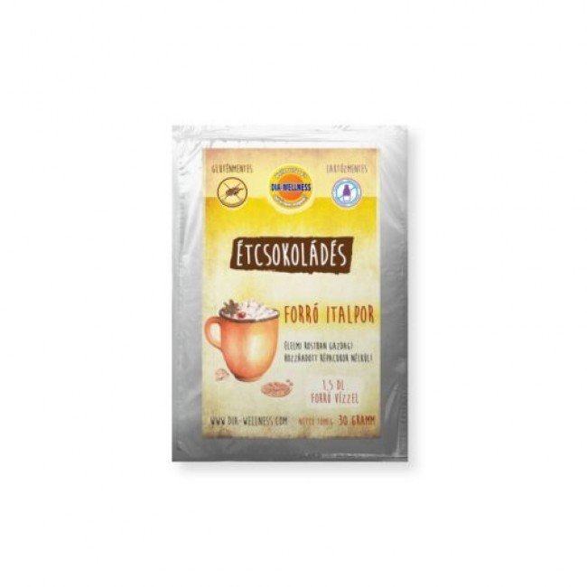 Dia-wellness étcsokoládés forró italpor 30g