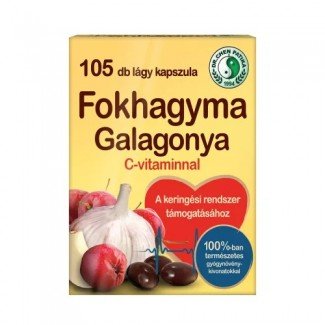 Dr.Chen fokhagyma-galagonya kapszula 105db
