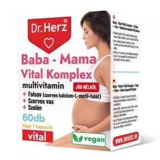 Dr.herz baba mama vital komplex kapszula 60db