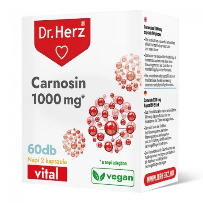 Dr.Herz carnosin 1000 mg kapszula 60db