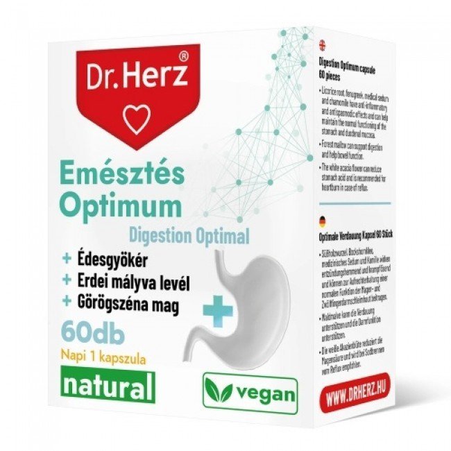 Dr.herz emésztés optimum kapszula 60db
