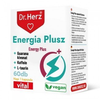 Dr.Herz energia plusz kapszula 60db
