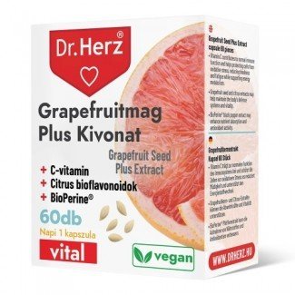 Dr.Herz grapefruitmag plus kivonat kapszula 60db