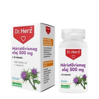 Dr.herz máriatövismag olaj 500mg kapszula 60db