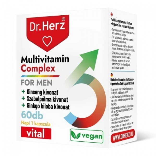 Dr.herz multivitamin férfiaknak kapszula 60db
