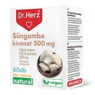Dr.Herz süngomba 500 mg kapszula 60db