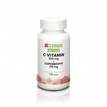 Dr.Lenkei C-vitamin 500 mg Csipkebogyóval kapszula 120db
