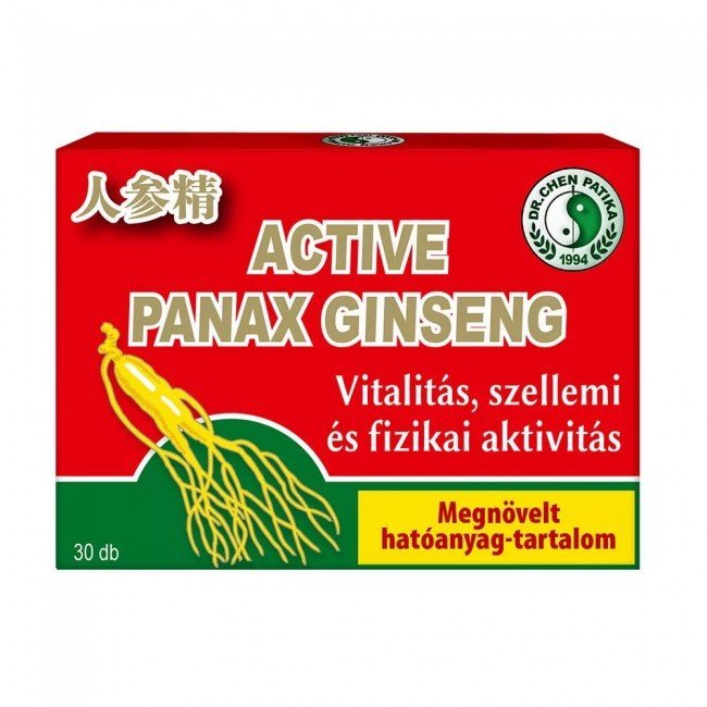 Dr.chen aktiv panax ginseng kapszula 30db