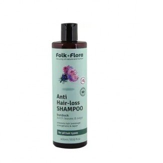 FOLK&FLORA Shampoo Anti Hair-loss 400ml