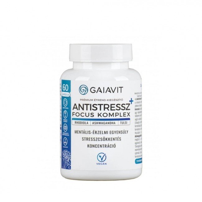 Gaiavit antistressz focus komplex kapszula 60db