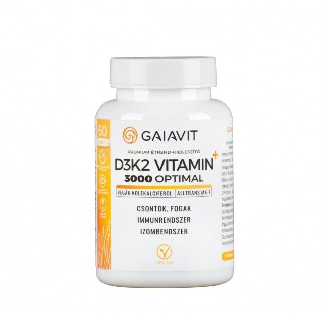 Gaiavit d3k2 vitamin 3000 optimal kapszula 60db