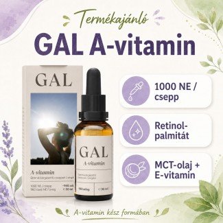 Gal A vitamin cseppek 30ml