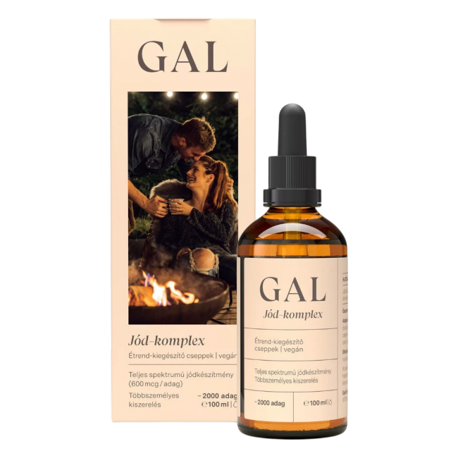 GAL Jód-komplex 600mcg x 2000 adag 100ml